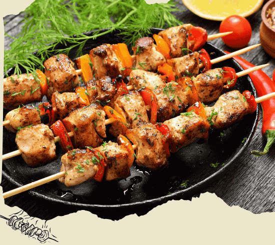 كباب علي الفحم